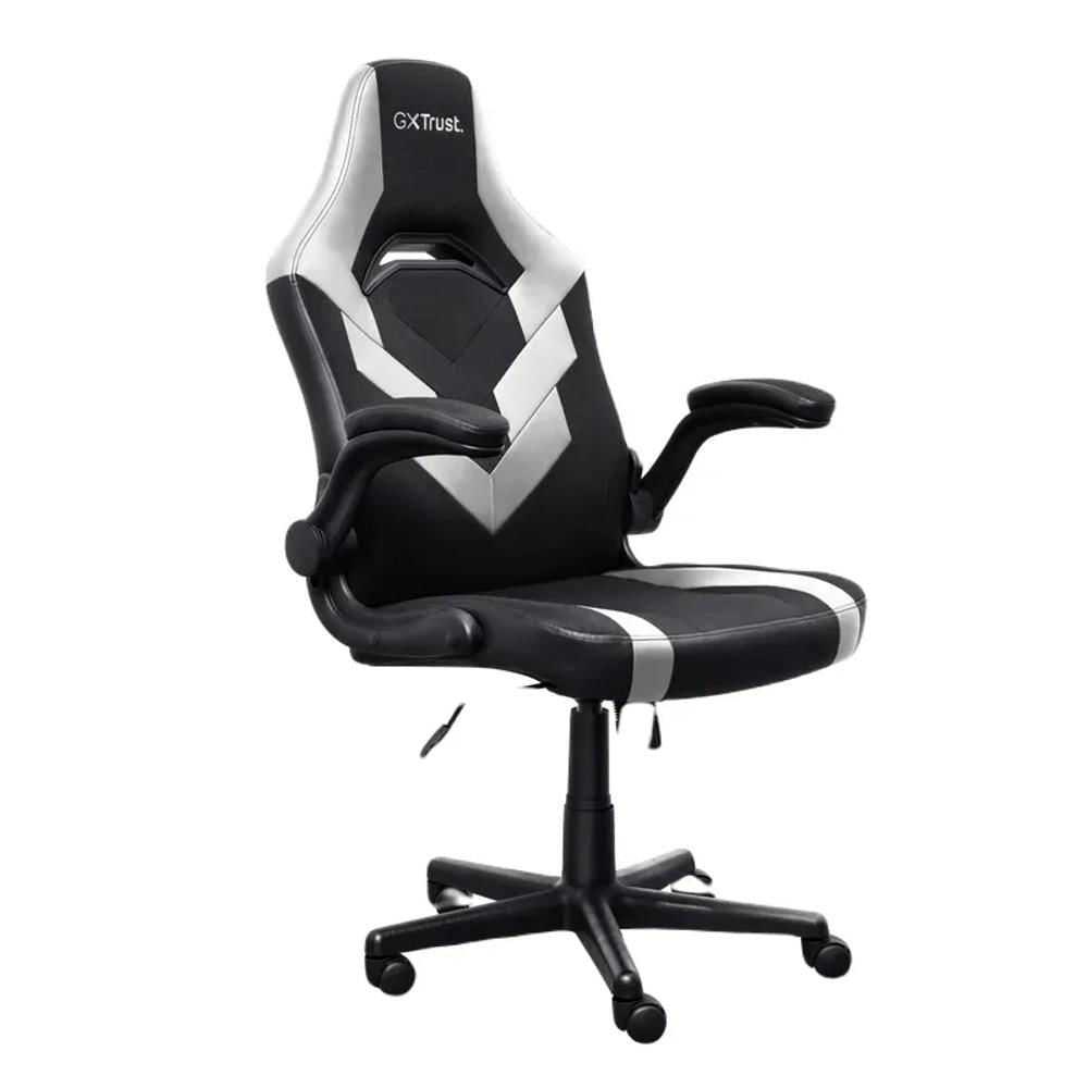 Silla Gamer Trust Gxt 703W Riye Negro Blanco img #1
