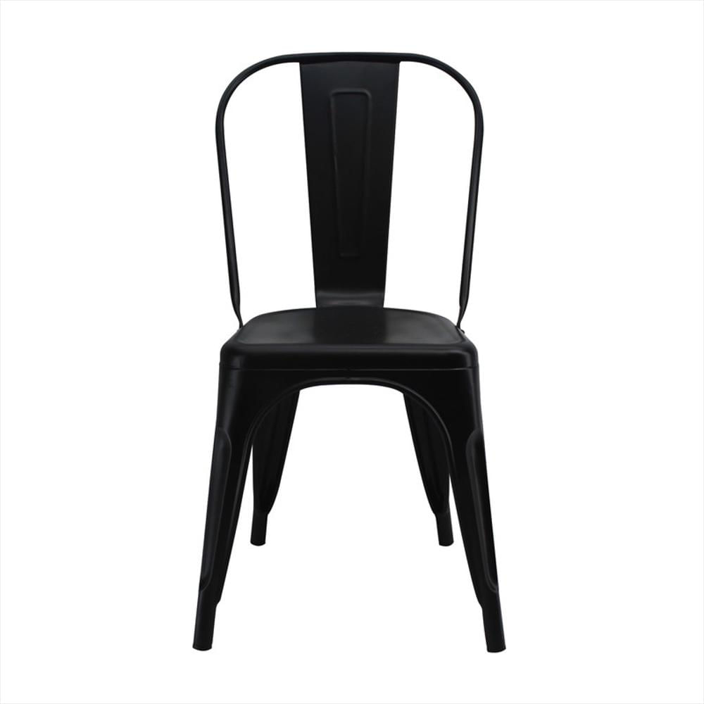 Silla Tolix Metalica Negra