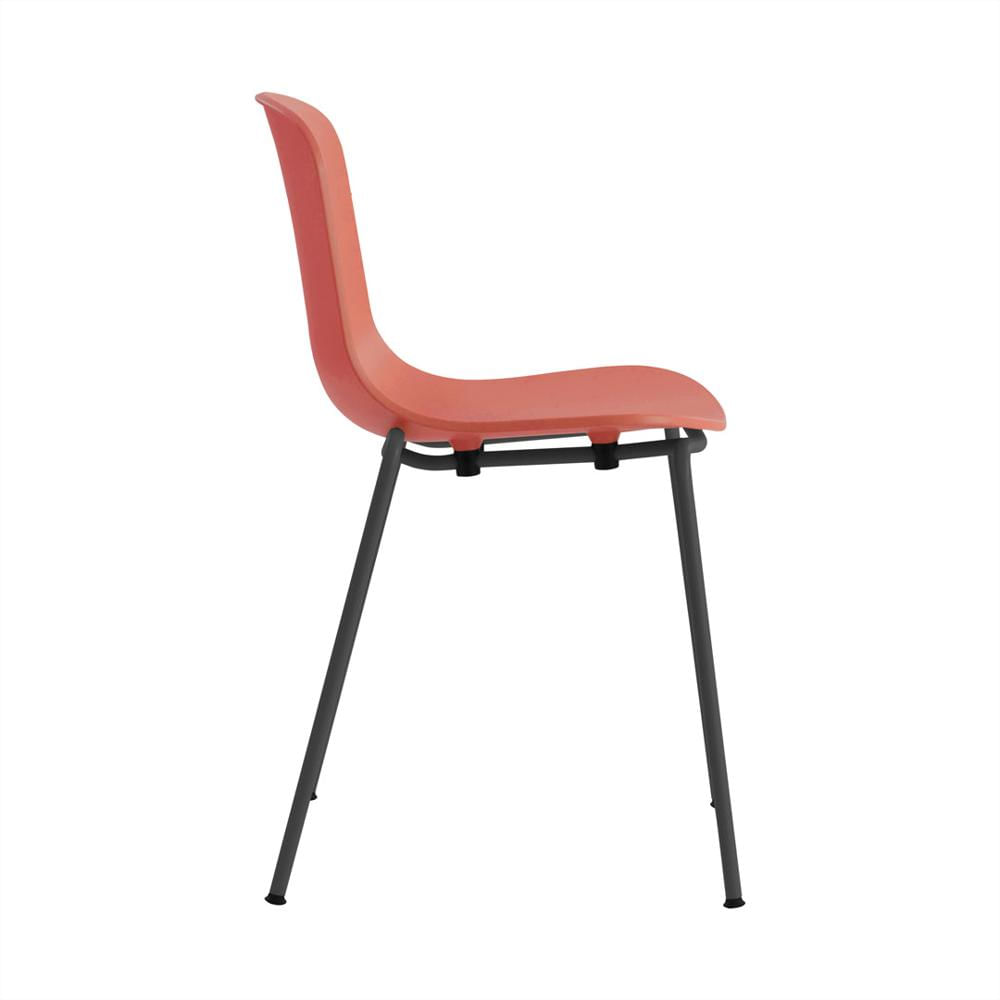 Silla Rojo Con Brazos Multifuncional Moderna img #3