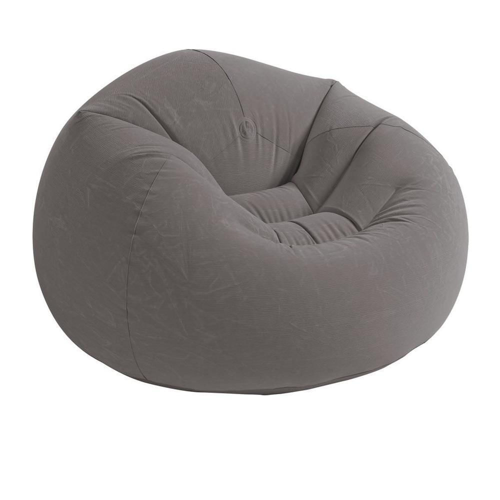 exito.com | Silla Inflable Puff 68569 Intex Original Gris