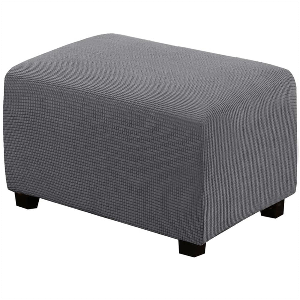 Puf Auxiliar Sala Pie De Cama 80X40 Gris
