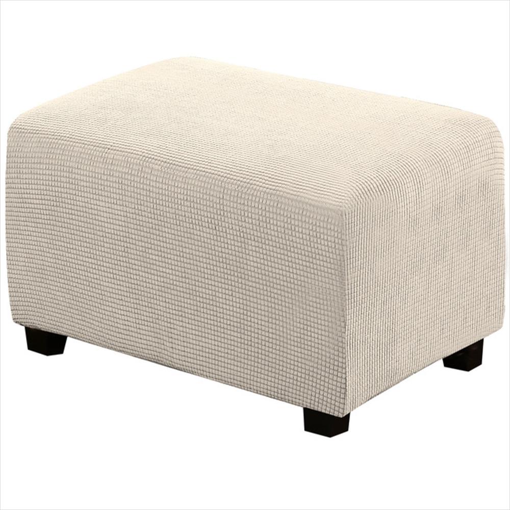 Puf Auxiliar Sala Pie De Cama 80X40 Beige