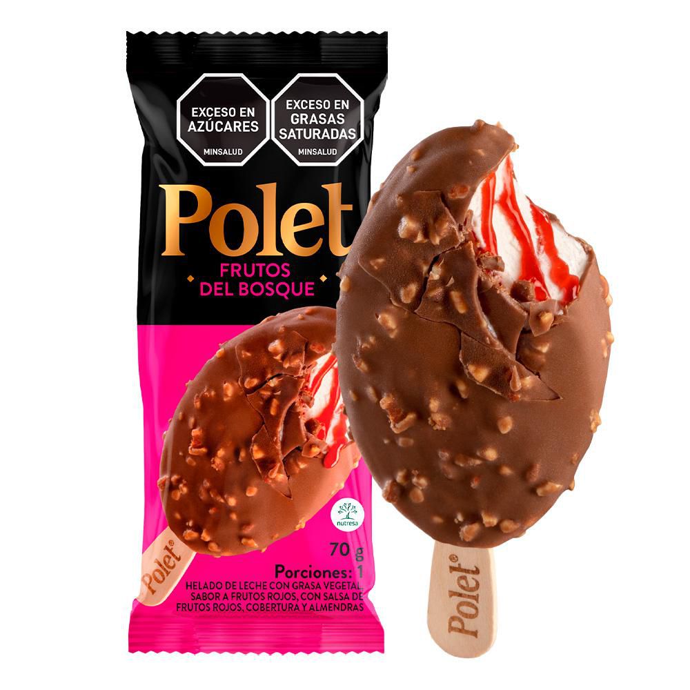 Paleta POLET frutos del bosque (70  gr)