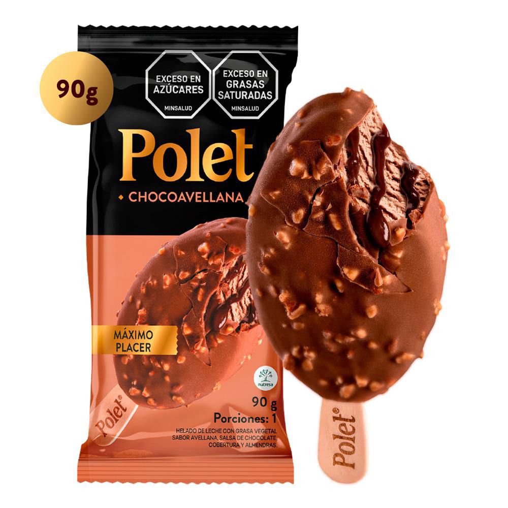 Paleta POLET choco avellana (90  gr)
