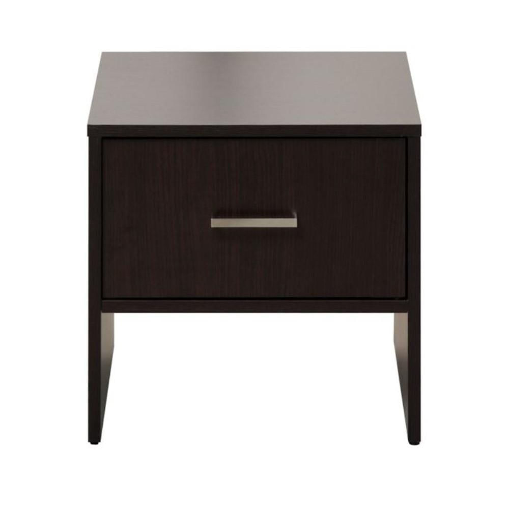 Mesa De Noche Moduart Marron 40X40x35cm img #1