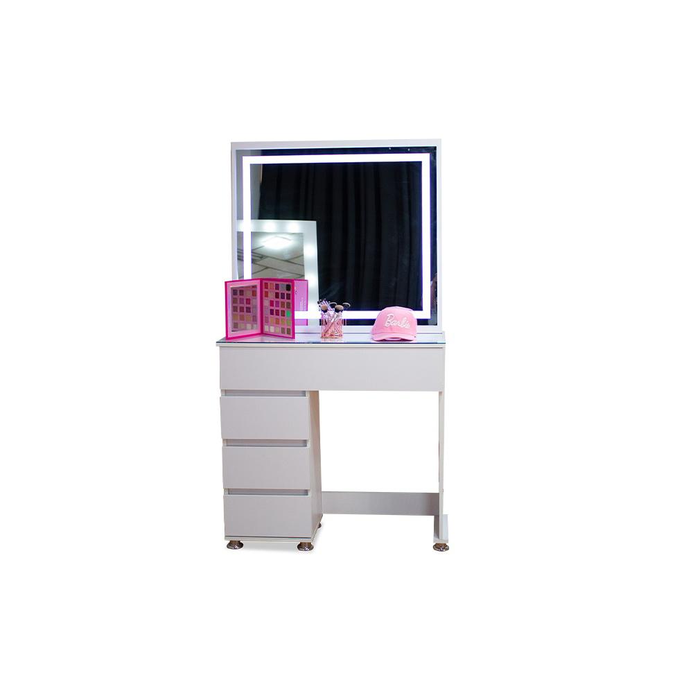 Tocador Touch Con Cajones Blanco Tk