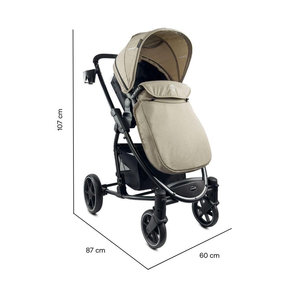 Coche Cuna Prima Beige BEBESIT SL452BG img #6