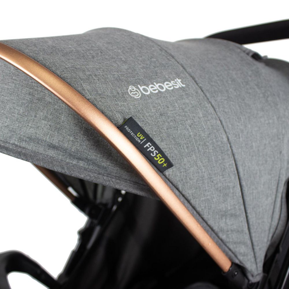 Coche Para Bebes Reversible City Gris Bebesit BEBESIT JC100GY img #6