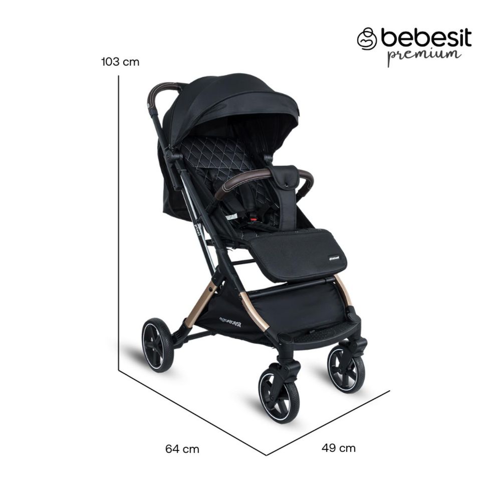 Coche Compacto Pixel Negro BEBESIT J608SBK img #6