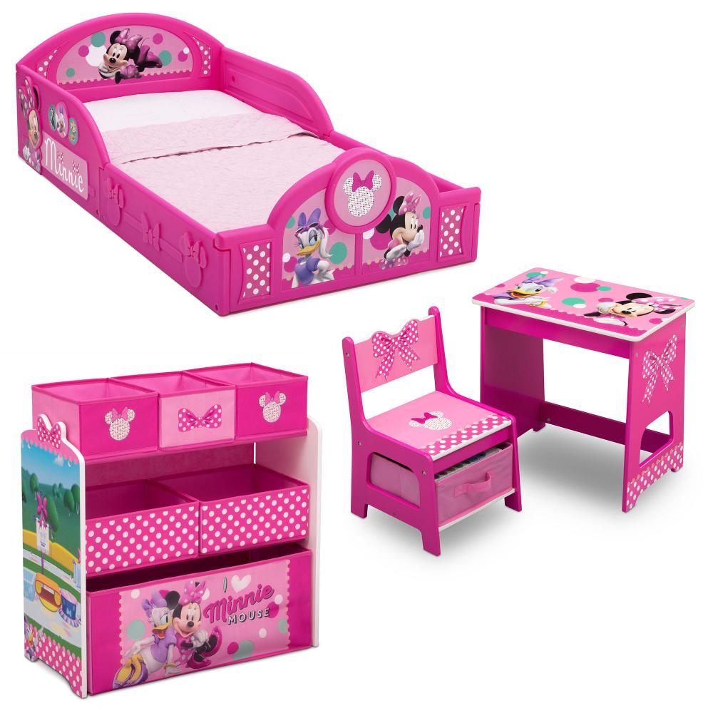 Kit De Cuarto Para Niñas Delta Minnie Mouse Importado
