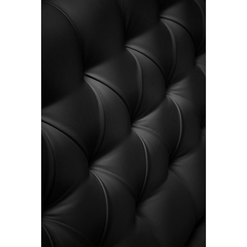 Cabecero Tapizado Base Cama King Rombos Negro img #3