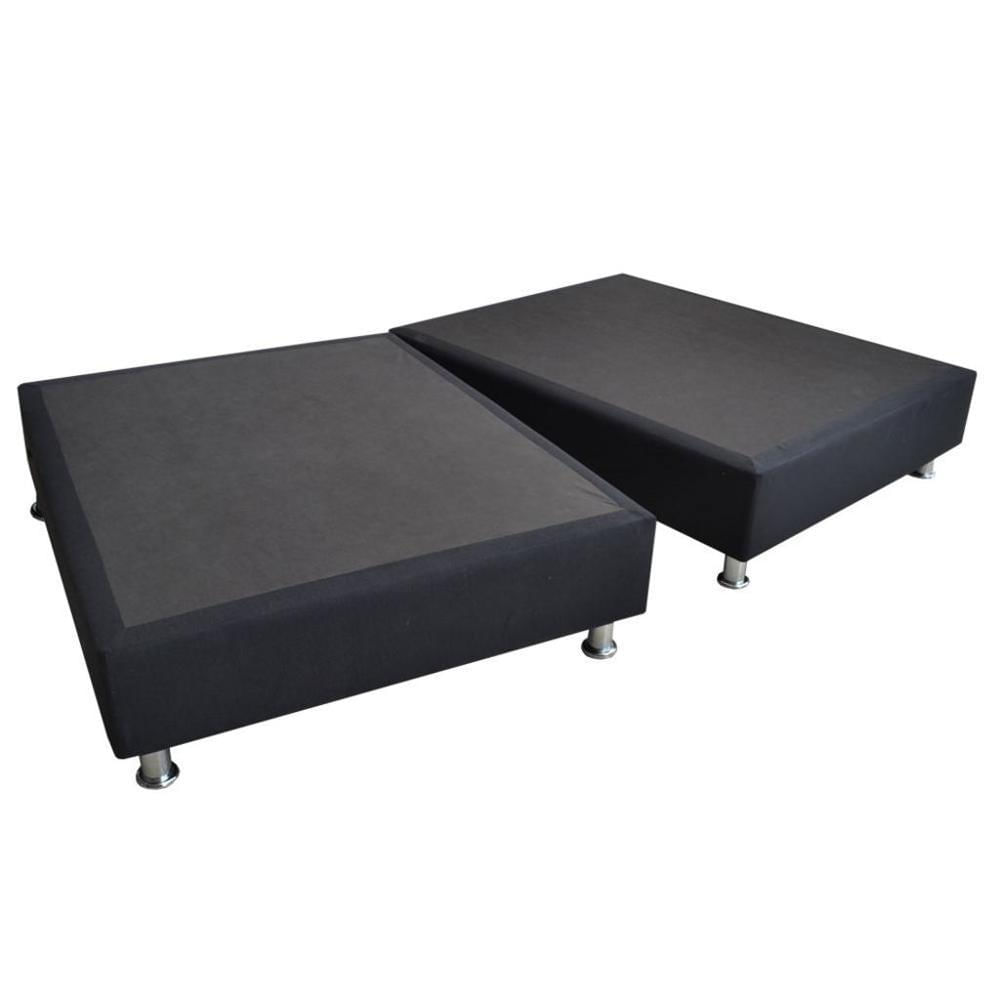 Base Cama Doble 140Cm Negra Dormipuff Sas