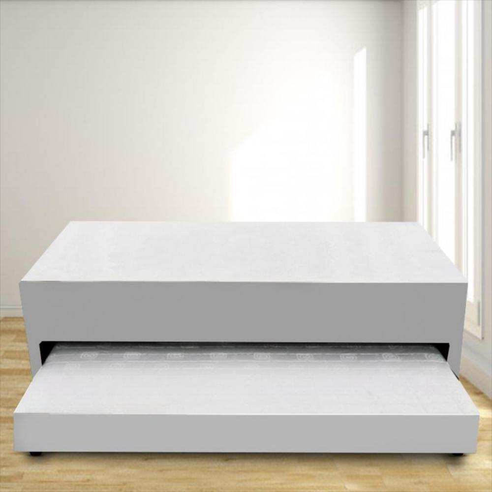 Cama Nido Magicclass Colchon Dentro 140X190 Microfibra White