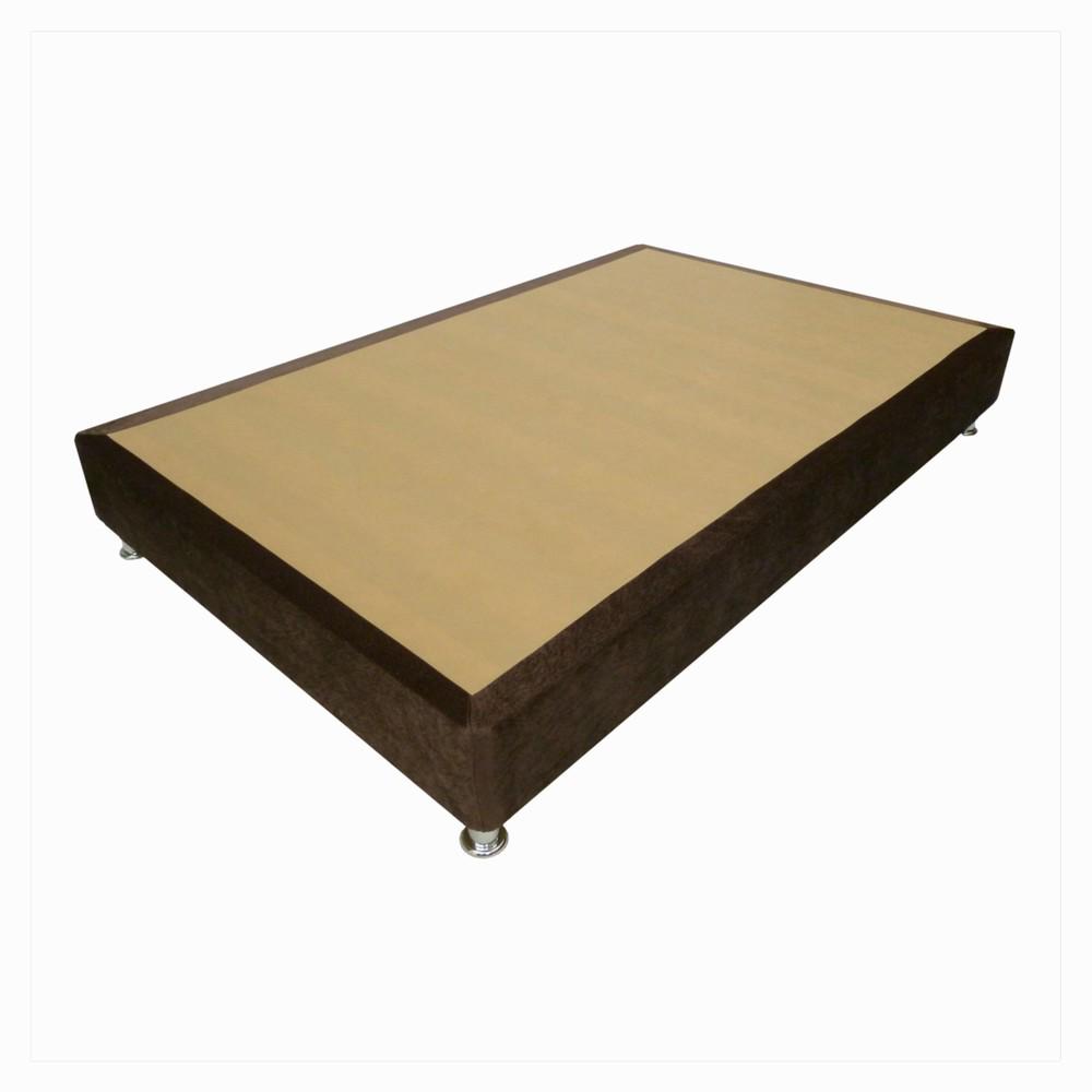 Base Cama Entera Sencilla 100 X 190 X 28 Cafe