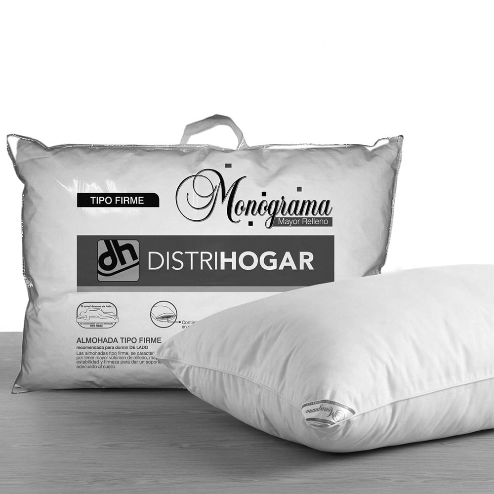 Almohada Distrihogar Monograma Firme