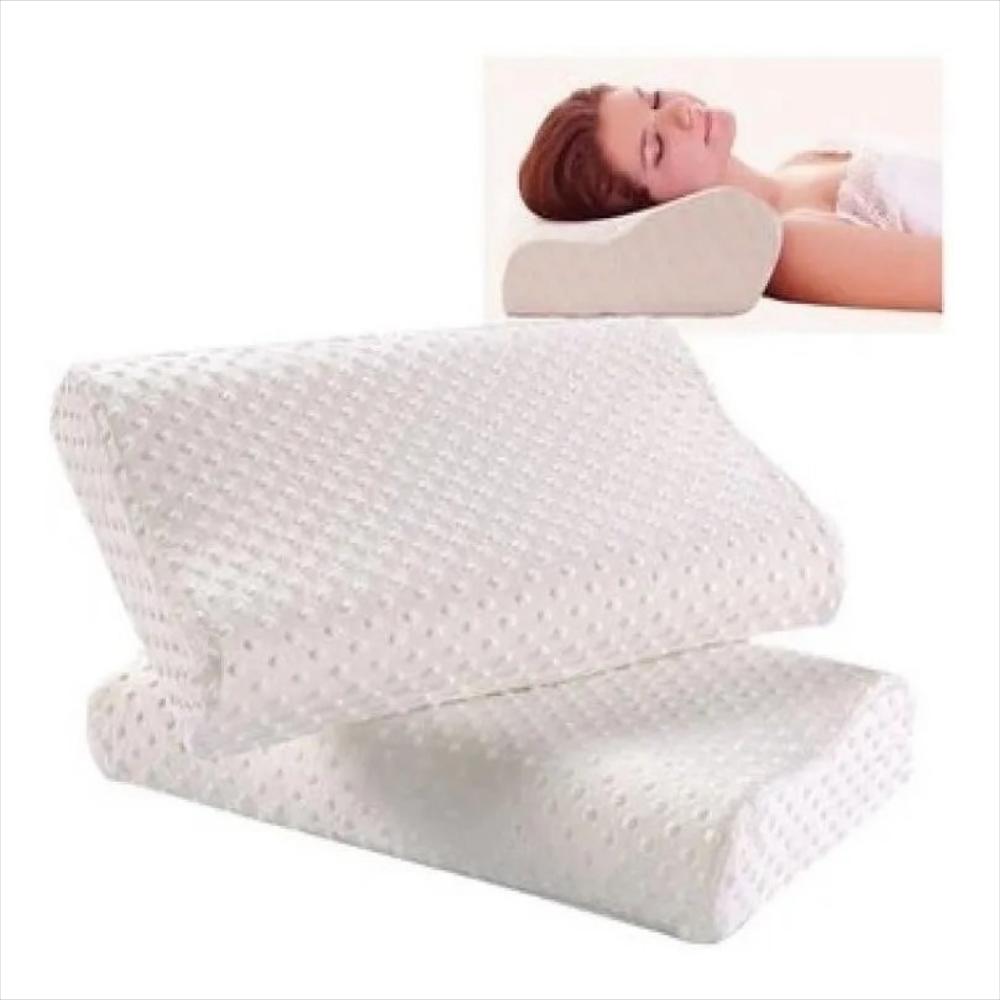 Almohada Memory Pillow Ortopédica Indeformable Con Aloe Vera