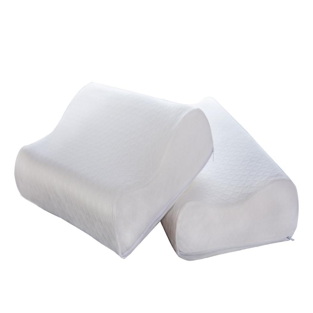 Set X 2 Almohada Cervical En Memory Viscoelastico
