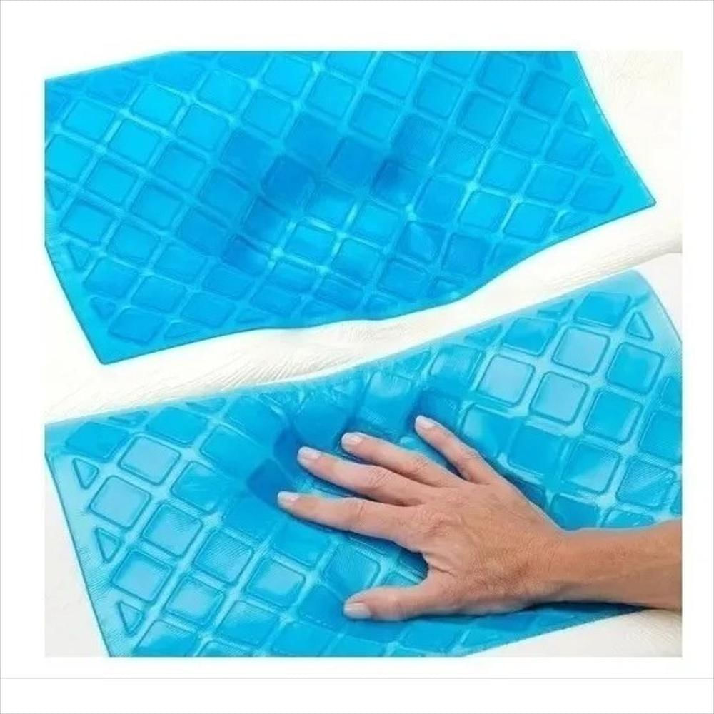 Almohada De Gel Ortopédica Memory Pillow Refrescante+Funda img #2