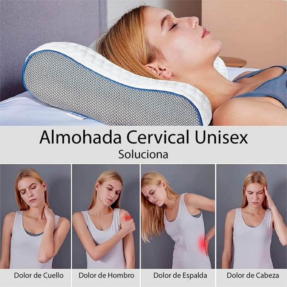 Almohada De Gel Ortopédica Memory Pillow Refrescante+Funda img #5