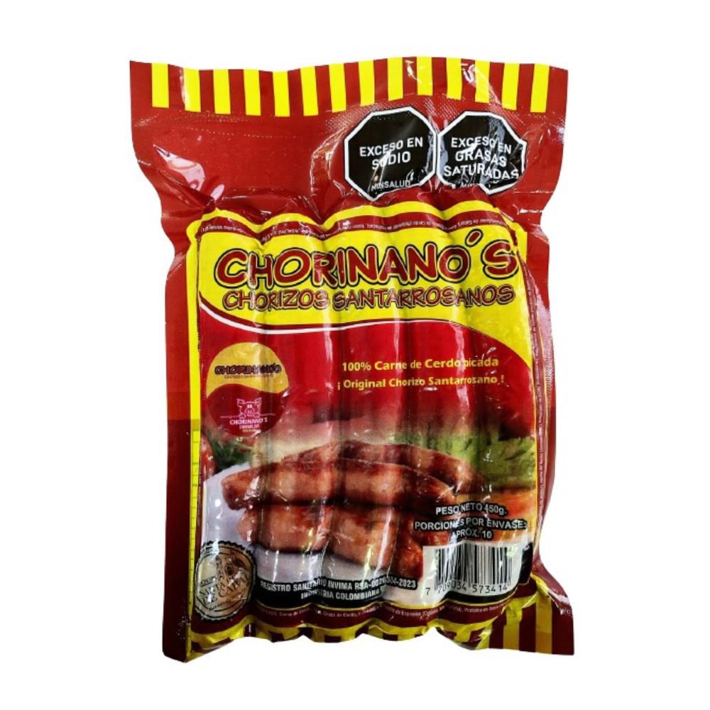 Chorizo CHORINANOS PREMIUM santarrosano premium (450 gr)