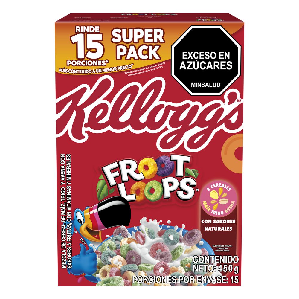 Cereal FROOT LOOPS Froot Loops Frutal (450  gr)