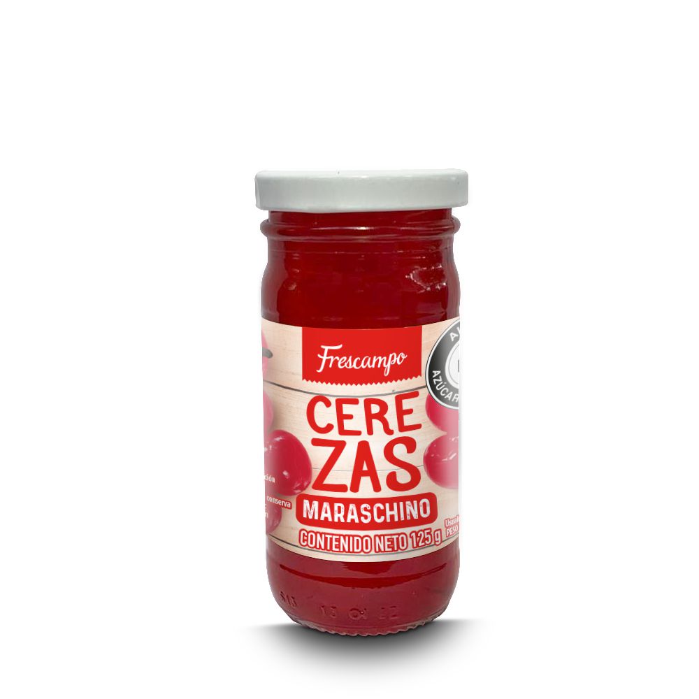Cereza FRESCAMPO maraschino (75 gr)