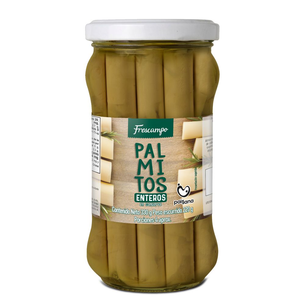Palmitos FRESCAMPO enteros (220 gr)