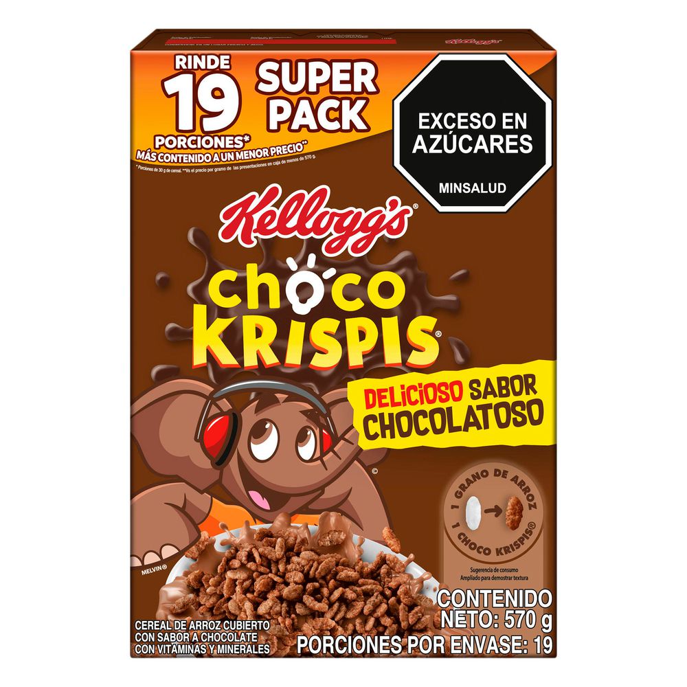 Cereal CHOCO KRISPIS Choco Krispis Chocolate  (570  gr)
