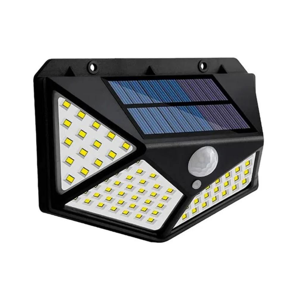 Lampara Solar Exterior 100 Luces Led Recargable Ip65 Cl 100