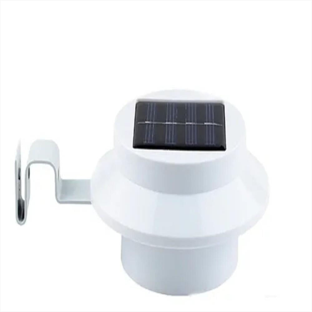 Luz Solar Canaleta Pared Reflector Led Techo Valla Exterior