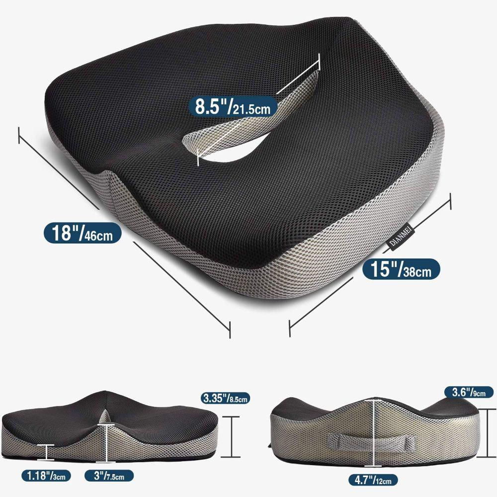Cojín De Asiento Para Silla De Oficina En Gel Y Espuma img #3
