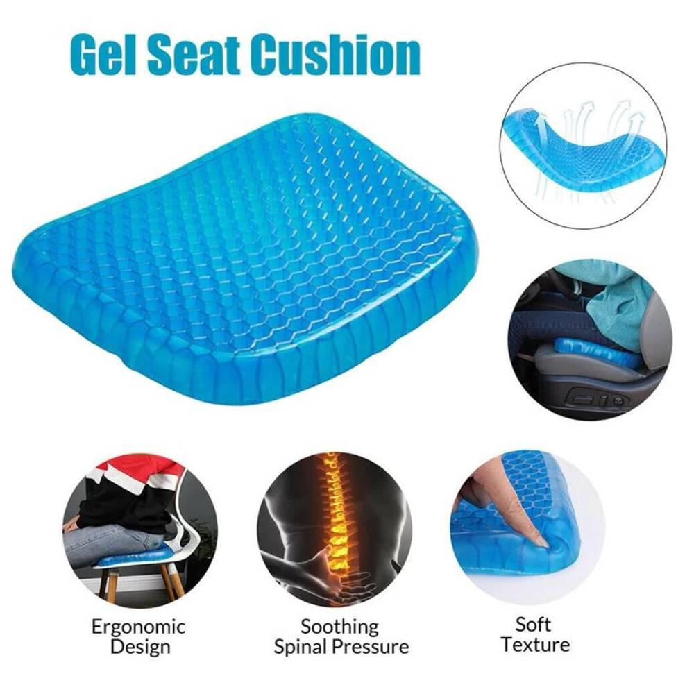 Cojín Silicona Gel Silla Oficina Carro Casa