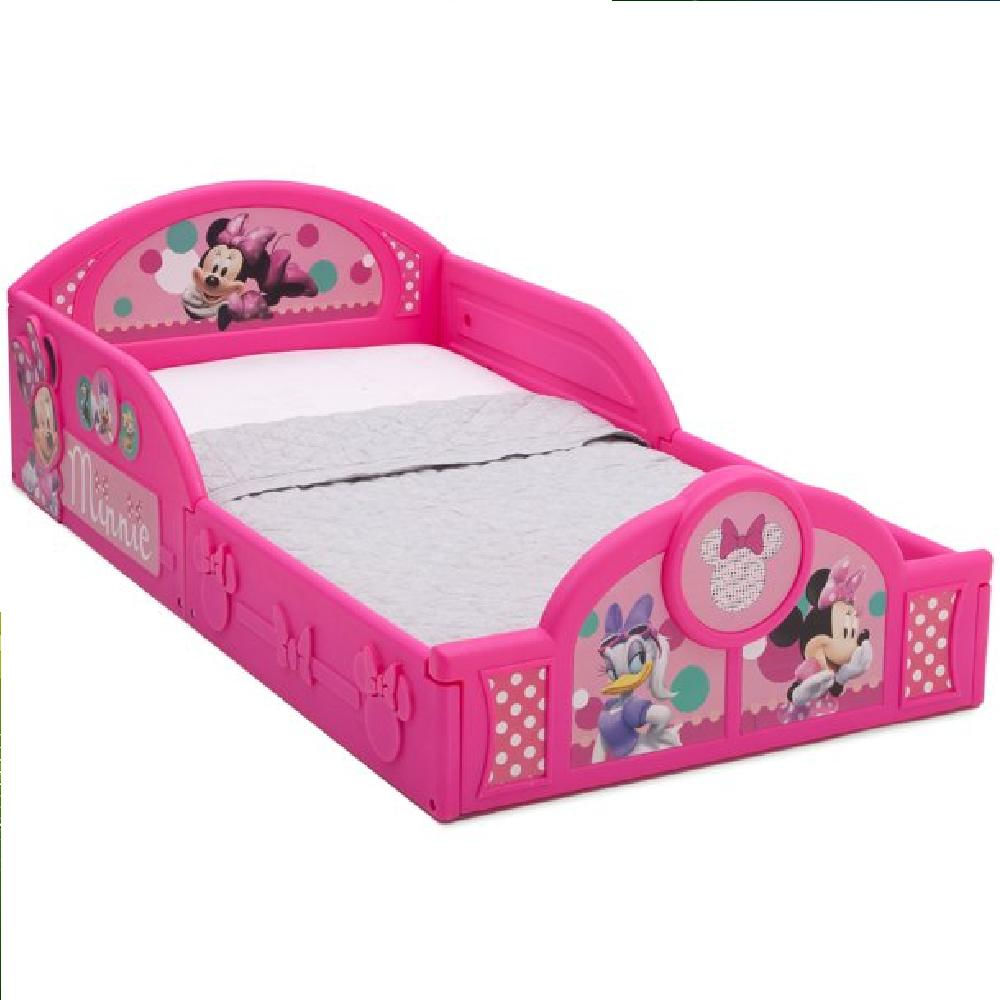 Cama De Transicion Para Niñas Plastica Minnie Mouse