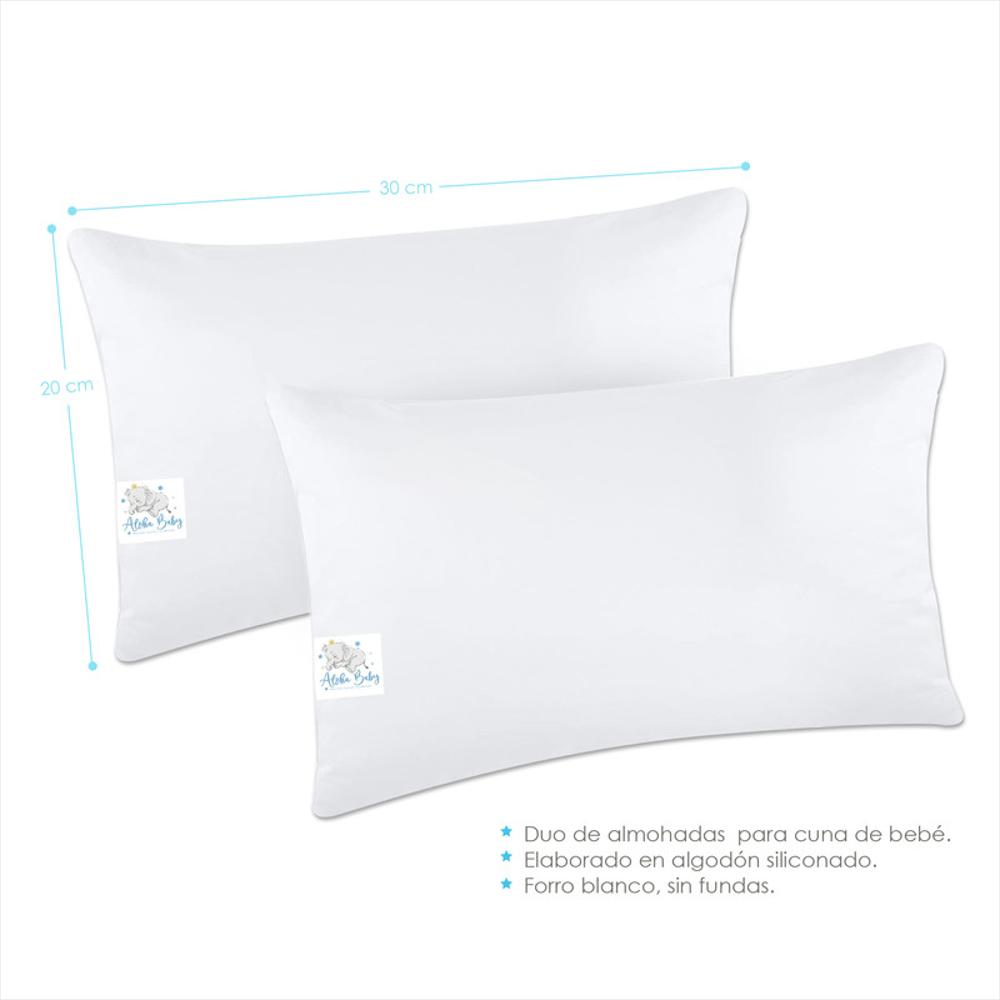 Duo Almohadas 20X30 Algodón Aloha Baby