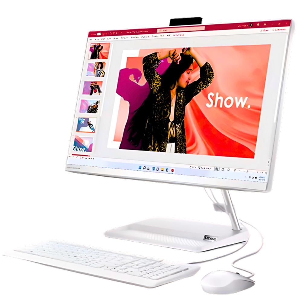Todo En Uno Lenovo Intel Core I5 12450H Ssd 2Tb 8Gb 23.8 Fhd img #2