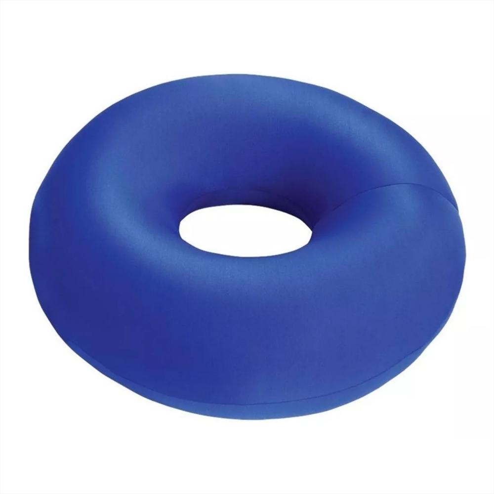 Cojín De Coxis Antiescaras Microperlas Con Forro Color Azul