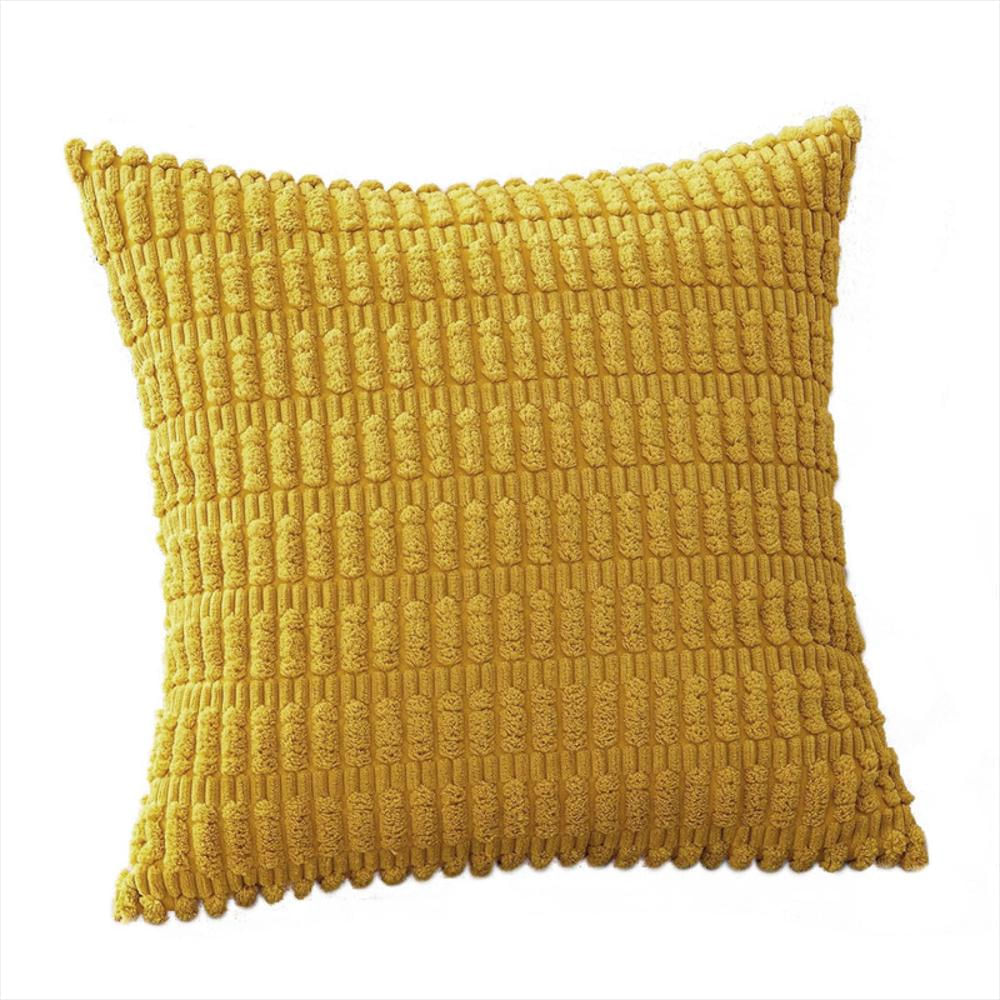 Cojín Felpa Suave Decorativo Sala Colores 45X45cm Refconill