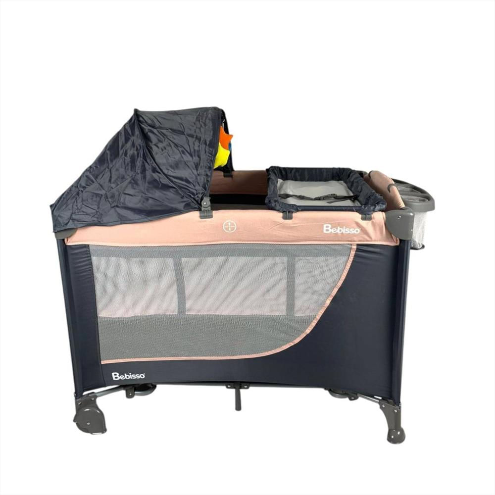 Cuna Corral Bebisso Multifuncional Ref Cun678 Rosado img #2