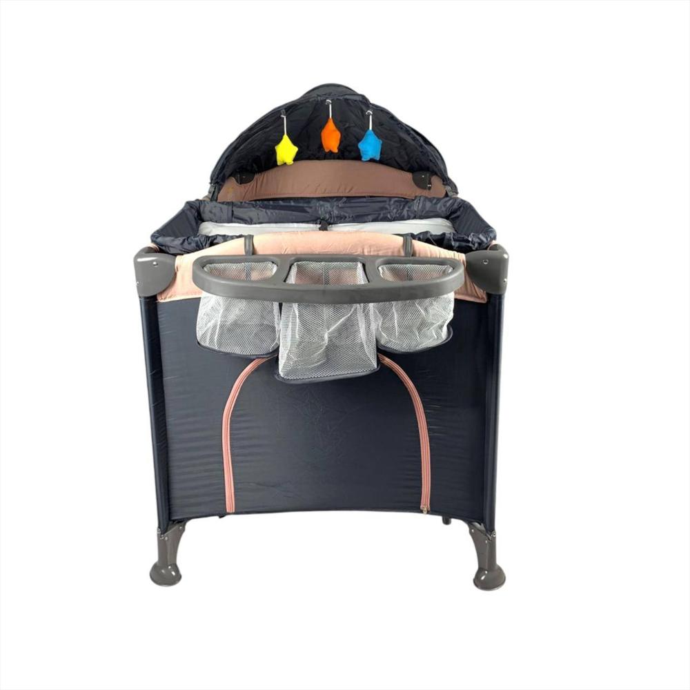 Cuna Corral Bebisso Multifuncional Ref Cun678 Rosado img #3