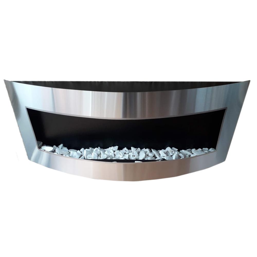 Chimenea De Bioetanol Jadawi Madrid Color Plata