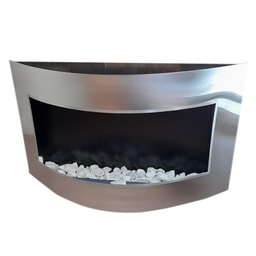 Chimenea De Bioetanol Jadawi Valencia Color Plata