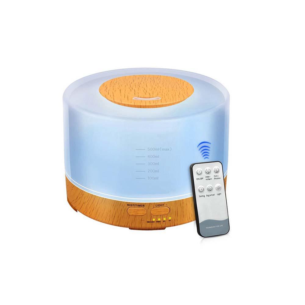 Difusor De Aromas Aromaterapia Luz Led Humidificador 500 Ml