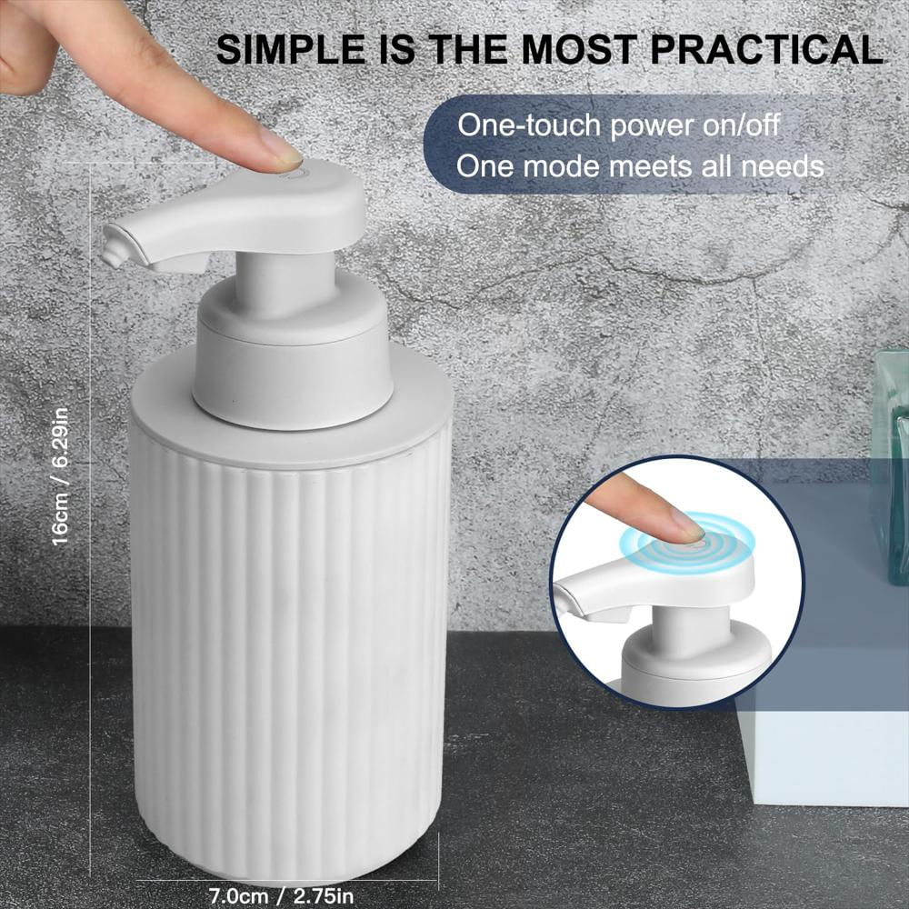 Phneems Dispensador Automático Jabón Espuma 260Ml Blanco img #2