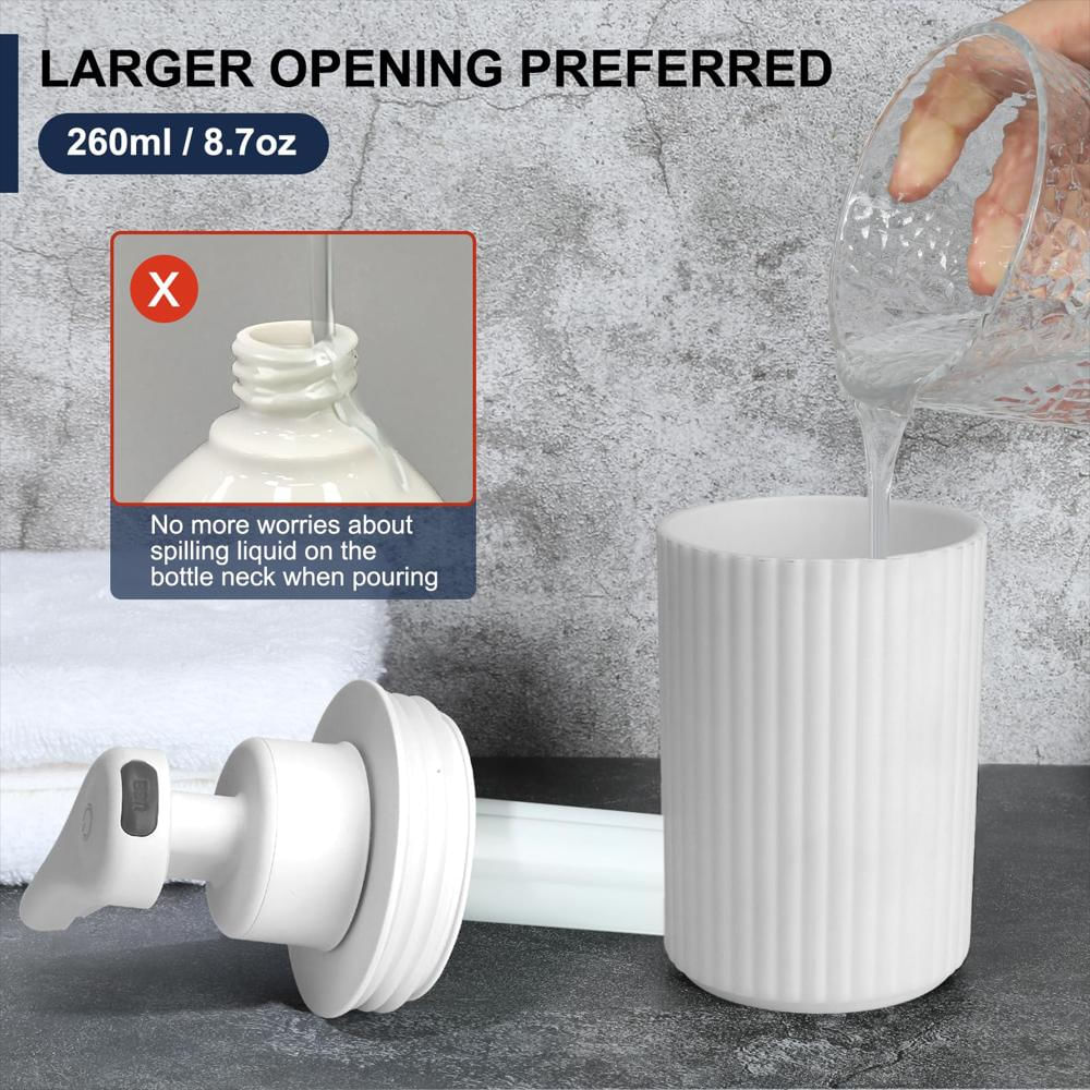 Phneems Dispensador Automático Jabón Espuma 260Ml Blanco img #5