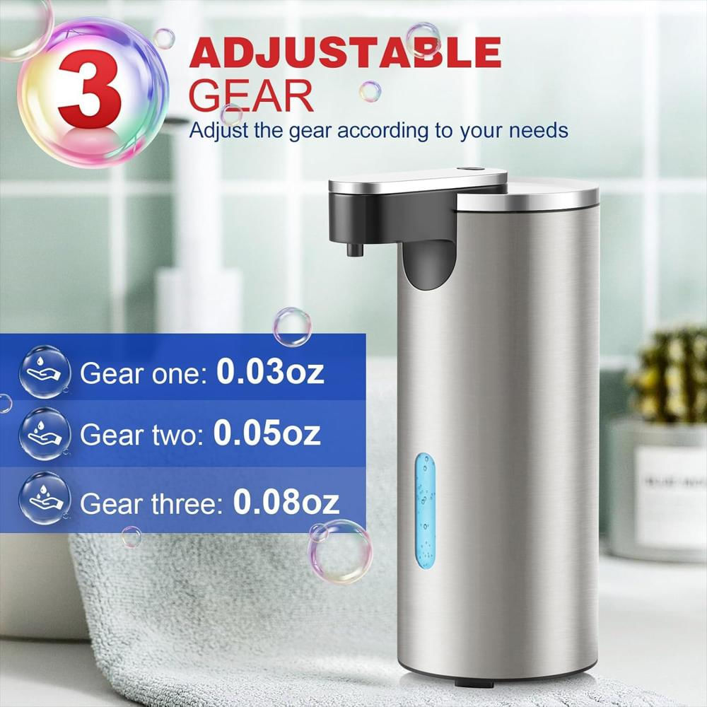 Dispensador Jabón Diowner 340Ml 3 Niveles Ajustables img #3