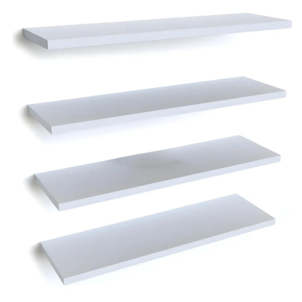 Repisas Flotantes Decoración Organizador Blanco