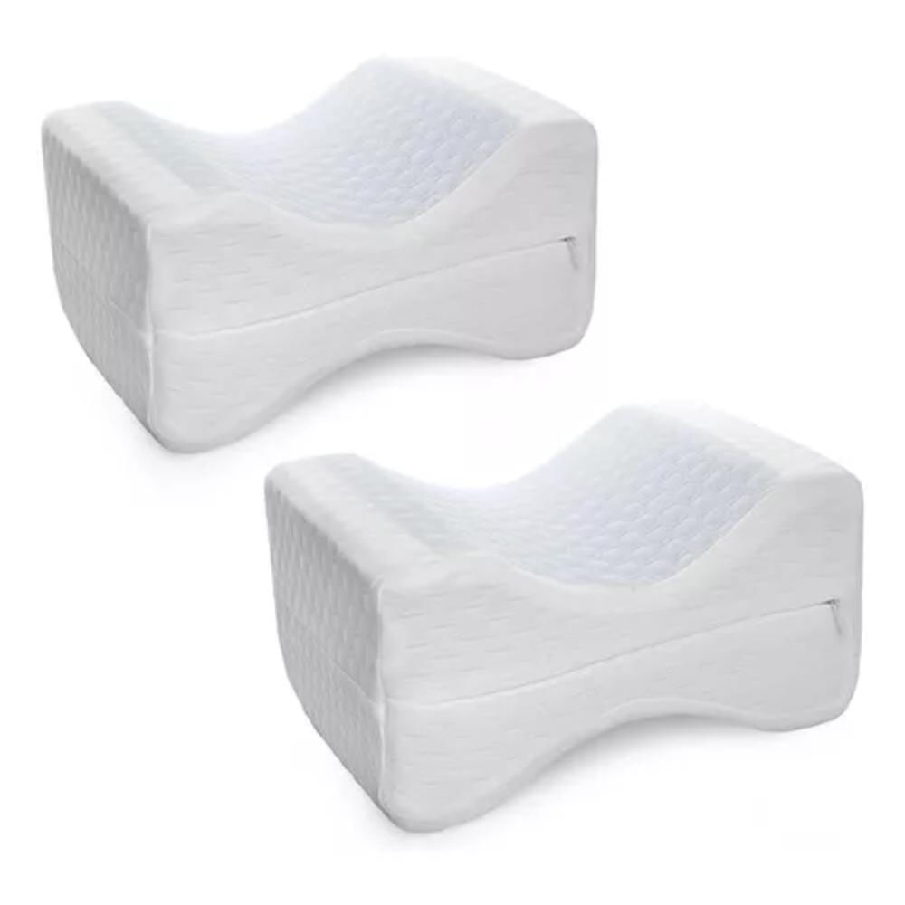 Set X2 Almohada Ortopédica Para Entre Piernas Con Gel Refrescante