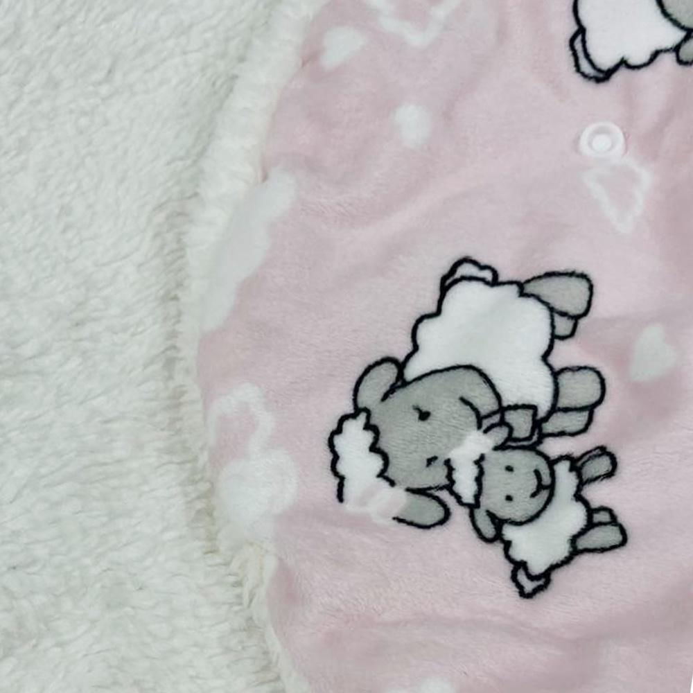 Sleeping Ovejero Termico Pijama Saco Dormir Para Bebe Rosado img #2