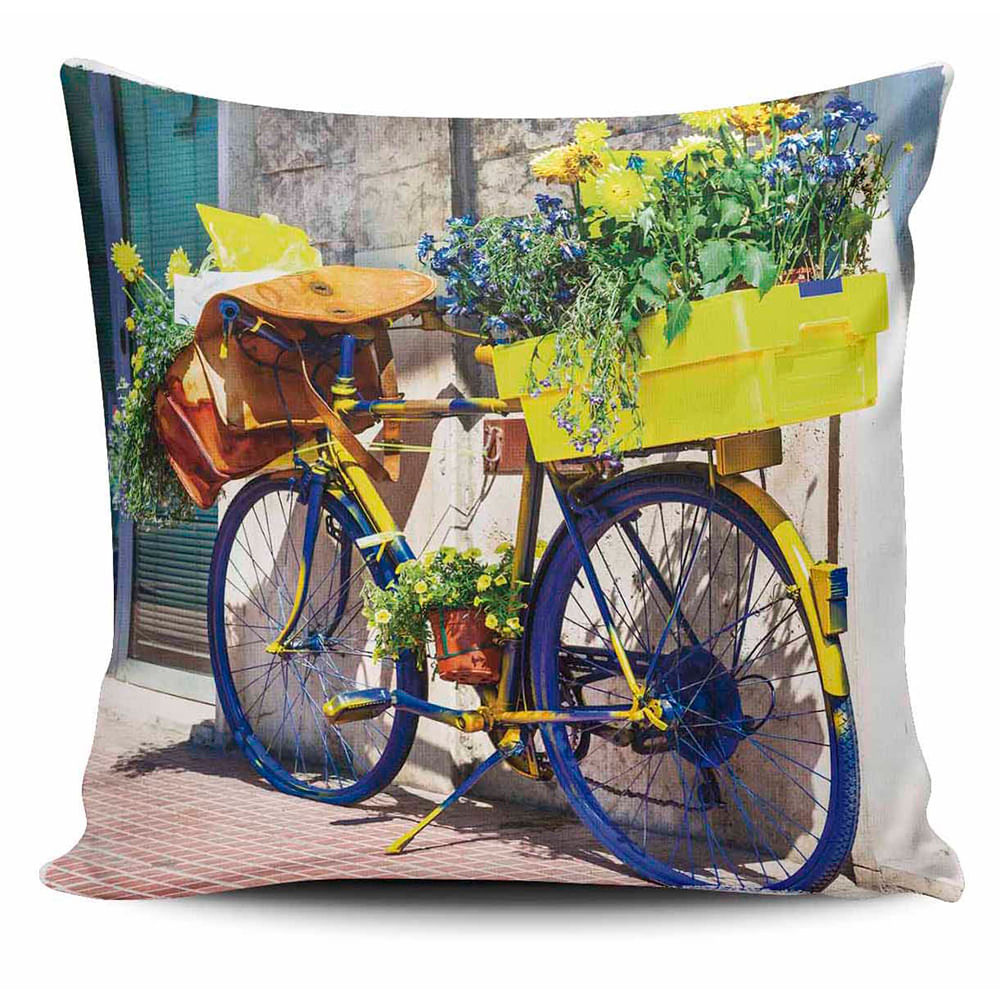 Cojin Decorativo Tayrona Store Bicicleta Vintage 05 img #1