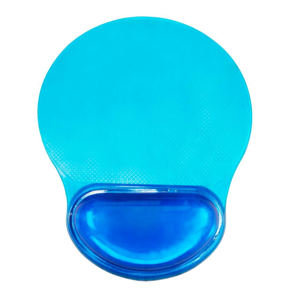 Pad Mouse Star Soporte Muñeca en Silicona TL-M-008 -Azul